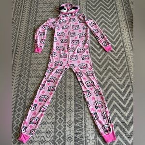 Adorable Pink Fox Kids Pajama Set